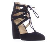 Marc Fisher Shellie Lace Up D Orsay Heels Black 10 US