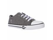 G by GUESS Oona Heel Studs Fashion Sneakers Light Gray 5.5 US