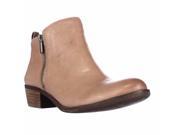 Lucky Brand Brand Basel Side Zip Ankle Boots Wheat 5.5 US