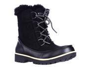 JBU by Jambu Mendocino Mid Calf Faux Fur Winter Snow Boots Black 7 US 37 EU