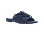 Kenneth Cole Candice Bow Slide Sandals Blue 6.5 US 37 EU