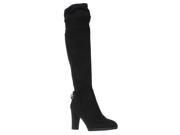 Franco Sarto Ivanea OVer The Knee Slouch Boots Black 8.5 US 38.5 EU