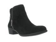 Lucky Brand Boide Zip Accent Ankle Boots Black 6 US
