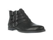 Bella Vita Ronan Buckle Ankle Boots Black 7.5 W US