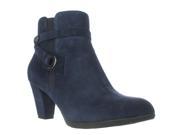 Anne Klein Chelsey Dress Ankle Boots Navy Navy 8 US