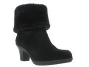 Anne Klein Heward Cuffed Ankle Winter Boots Black Black 8.5 US