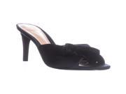 UPC 191232061287 product image for Lauren Ralph Lauren Genevie Slide Heeled Sandals, Black, 7.5 US / 38.5 EU | upcitemdb.com