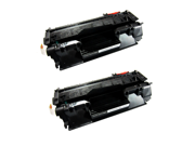 2PK Q7553A 53A Black Toner Cartridge Compatible For HP LaserJet M2727nf LaserJet M2727nfs LaserJet P2010 LaserJet P2014 LaserJet P2015 LaserJet P2015d