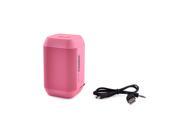 MY 530BT Mini Portable Bluetooth Wireless Speaker w Colorful LED Light Subwoofer HIFI Speaker Support USB SD Card Pink