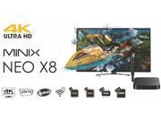 X8 XBMC quad core Android TV Box Quad Core Amlogic S802 2GB 8GB Mali450 GPU 4K HDMI Bluetooth WiFi Android 4.4 KitKat Mini PC 1080P