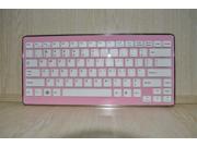 MC 6410 Mini Slim Keyboard 83 Keys Wireless KeyboardFor Laptop Tablet Computer PC Smart TV