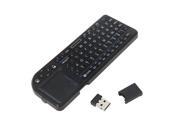 Rii mini X1 Handheld 2.4G Wireless Keyboard Touchpad Mouse for PC Notebook Smart TV Black New Arrival Keypad