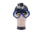 B types Mutli function diving mask ventilate mask with locking mount for Gopro Hero 4 3 3 2 1 camera sports camera accessories