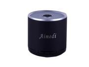 Bluetooth Speakers Portable Built in Usb Disk Micro sd card player TF card support MP3 format songs to TF card from computer with Usb Cable Line MN08BT Black
