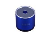 Bluetooth Speakers Portable Built in Usb Disk Micro sd card player TF card support MP3 format songs to TF card from computer with Usb Cable Line MN08BT Blue