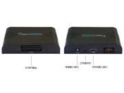 New HDMI 1.3 to SCART Composite Video Converter Stereo Audio SKY HD DVD CV0062