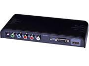 VGA YPBPR Component Audio to 1080P HDMI Converter Scaler CV0032