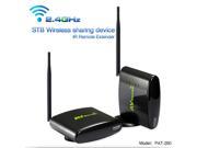 2.4GHz STB Wireless sharing 1X2 Transmitter Receiver Sender IR Extender adapter 350M CV0070