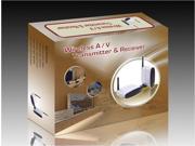 5.8GHz Wireless AV 1x2 Video Sender Transmitter Receiver IR Remoter adapter M150 CV0071