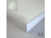 Waterproof Cover and Two Classic Comfort Pillows included with Twin 1 Inch Soft Sleeper 6.5 Visco Elastic Memory Foam Mattress Topper USA Made