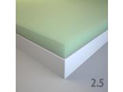 Waterproof Cover included with Twin XL 2 Inch Soft Sleeper 2.5 Visco Elastic Memory Foam Mattress Topper USA Made