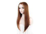 Beyonce Synthetic Wigs Straight Auburn Lace Front Wig