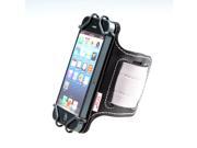 TFY Open Face Sport Armband Key Holder for iPhone 7 7Plus 4 Inch to 5.5 Inch Cell Phone will only fit depth of phone corners <9.2mm Direct Access to T