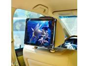 TFY 9 Inch to 10.1 Inch Tablet PC Car Headrest Mount Fast Attach Fast Release Edition Black