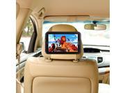 TFY 7 Inch Samsung Galaxy Tab 2 Car Headrest Mount Fast Attach Fast Release Edition Beige