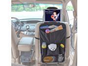 TFY Car Seat back Caddy Multi Pocket Storage organizer with Headrest Mount for Tablet PCs