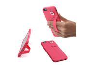 TFY Soft Case Cover with Hand Strap Holder Stand for iPhone 6 6S Pink