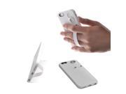 TFY Soft Case Cover with Hand Strap Holder Stand for iPhone 6 6S White