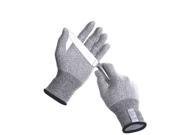 TFY Anti Abrasion Cut Resistant Safety Kitchen Gloves for Hand Protection 1 Pair Large
