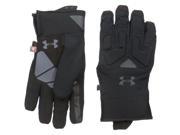 Under Armour ColdGear Infrared Scent Control 2.0 Primer Gloves 1259225 001 Black Stealth Gray Size X Large