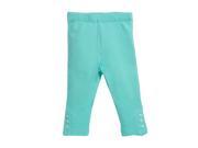 Baby Girl Leggings in white pink mint blue and purple