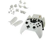 White Controller Shell Case Cover Replacement Kit for Xbox One Wireless Controller