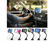 SQdeal® Universal Double Clip 360 Rotating Flexible Car Mount Bracket Cradle Holder Stand for Iphone 6 6 Plus 5s 5c 5 4s 4 Samsung Galaxy S5 s4 s3 Samsung Gal