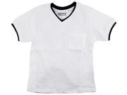 Smith s American Little Boys Classic Solid T Shirt White 5 6