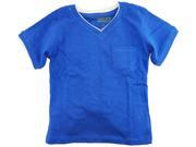 Smith s American Little Boys Classic V Neck T Shirt With Chest Pocket Blue 4T