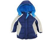 iXtreme Little Boys Toddler Snow Expedition Puffer Winter Jacket Navy 3T