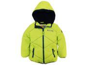 Big Chill Little Boys Quilted Stitching Puffer Jacket with Sherpa Hood Manits 5