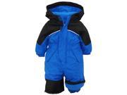 iXtreme Baby Boys Snowmobile One Piece Winter Snowsuit Royal 18 Months