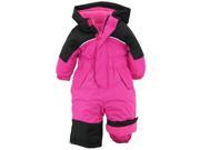 iXtreme Baby Girls One Piece Snowmobile Snowsuit Berry 24 Months