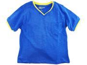 Smith s American Little Boys Solod Classic T Shirt With Chest Pocket Blue 7