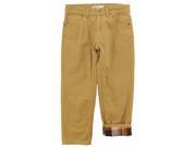 Smith s American Little Boys Winter Fashion Pants with Plaid Flannel Lining Khaki 5