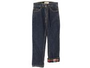 Smith s American Little Boys Winter Fashion Pants with Plaid Flannel Lining Navy 4