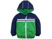 iXtreme Boys Fleece Lined Colorblock Lightweight Active Jacket Hooded Spring Coat Navy 4