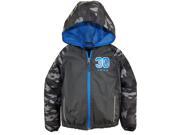 iXtreme Boys Camo Spring Windbreaker Jacket with Mest Lining Charcoal 4