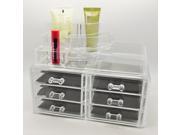 Luxury Acrylic Cosmetic Organizer Makeup Box 6 Drawers 1158 By Beauty Acrylic ®
