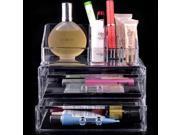 Luxury Acrylic Cosmetic Organizer Makeup Box 2 Drawers 1063 By Beauty Acrylic ®